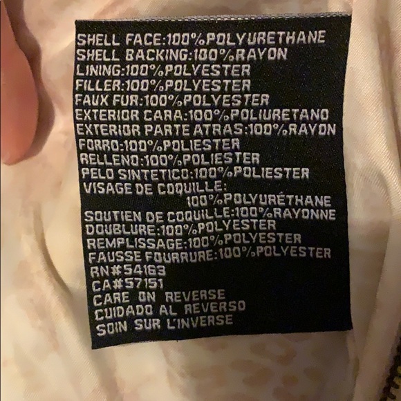 Guess Moto Jacket Beige - Picture 5 of 5